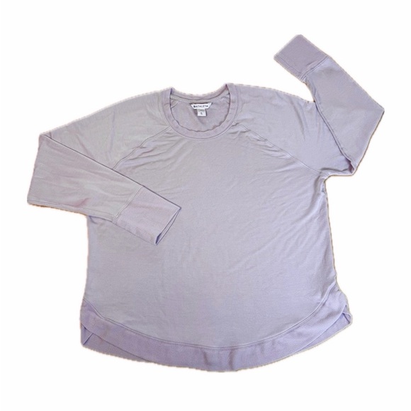 Athleta Sweaters - Athleta Women’s Lavender Sweatshirt Top Size XL Casual, Athleisure